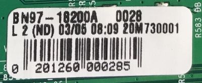 KIT DE TARJETAS PARA TV SAMSUNG / MAIN BN94-16881D / BN41-02854A / BN97-18283J / FUENTE BN44-01131A / L65SB9NB_AHS / BN4401131A / LED DRIVER BN94-16847A / BN41-02851A / BN97-18200A / PANEL CY-TA065JMAV1H / DISPLAY T650MVR04.4 / MODELO QN65QN800AFXZA AB02 - Imagen 5